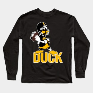 Pittsburgh Football Duck Hodges Long Sleeve T-Shirt